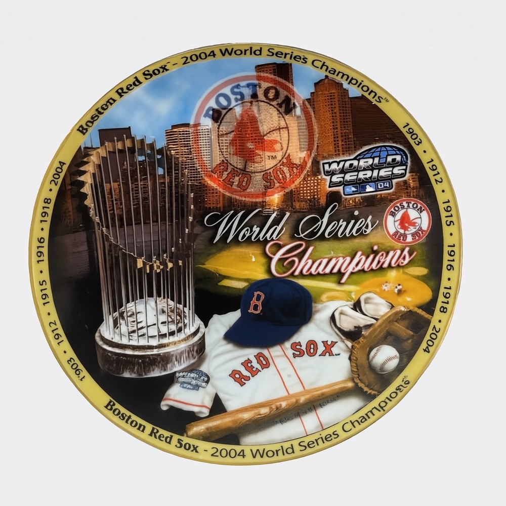 Boston Red Sox World Series Champions Plate